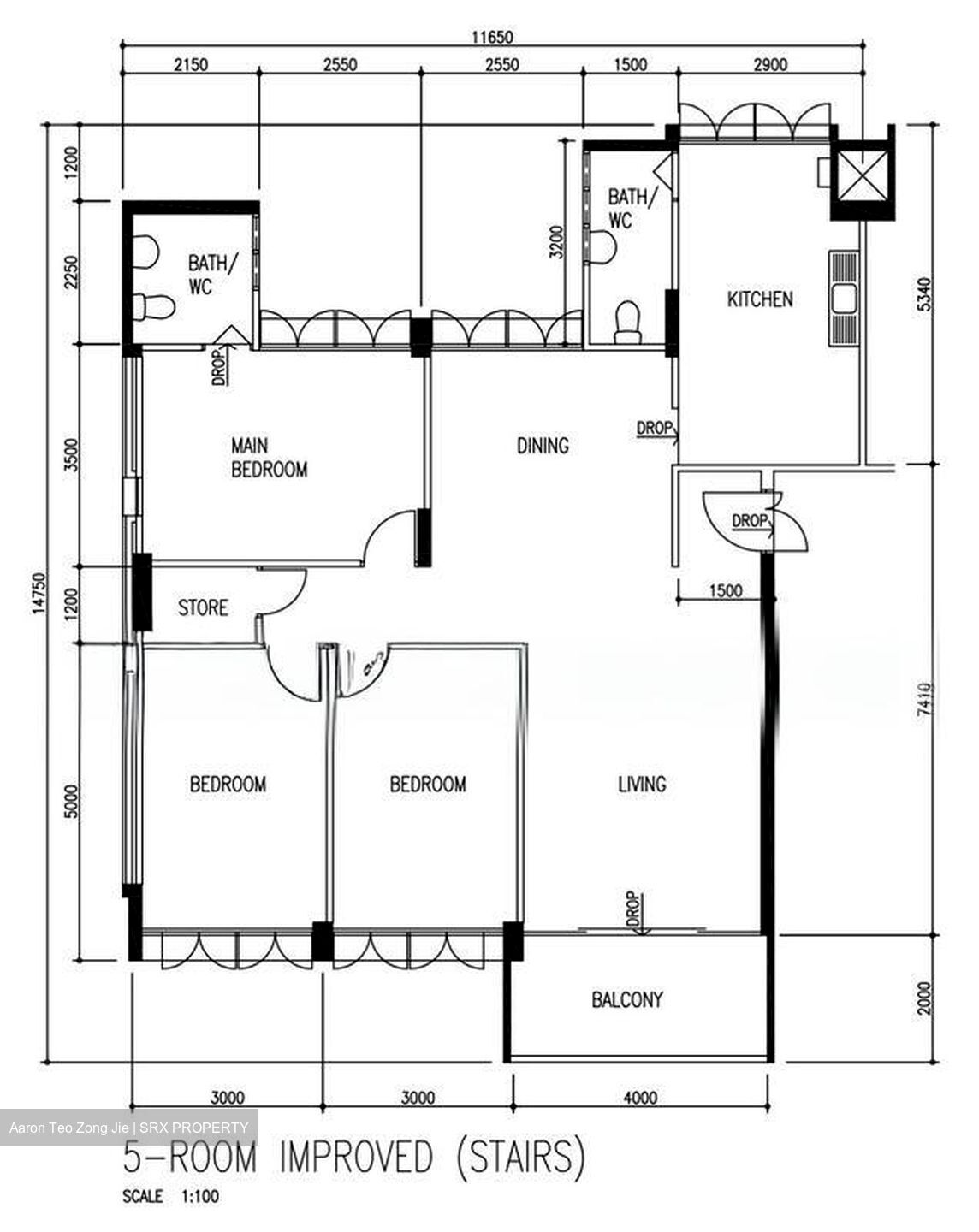 Blk 710 Bedok Reservoir Garden (Bedok), HDB 5 Rooms #522553251